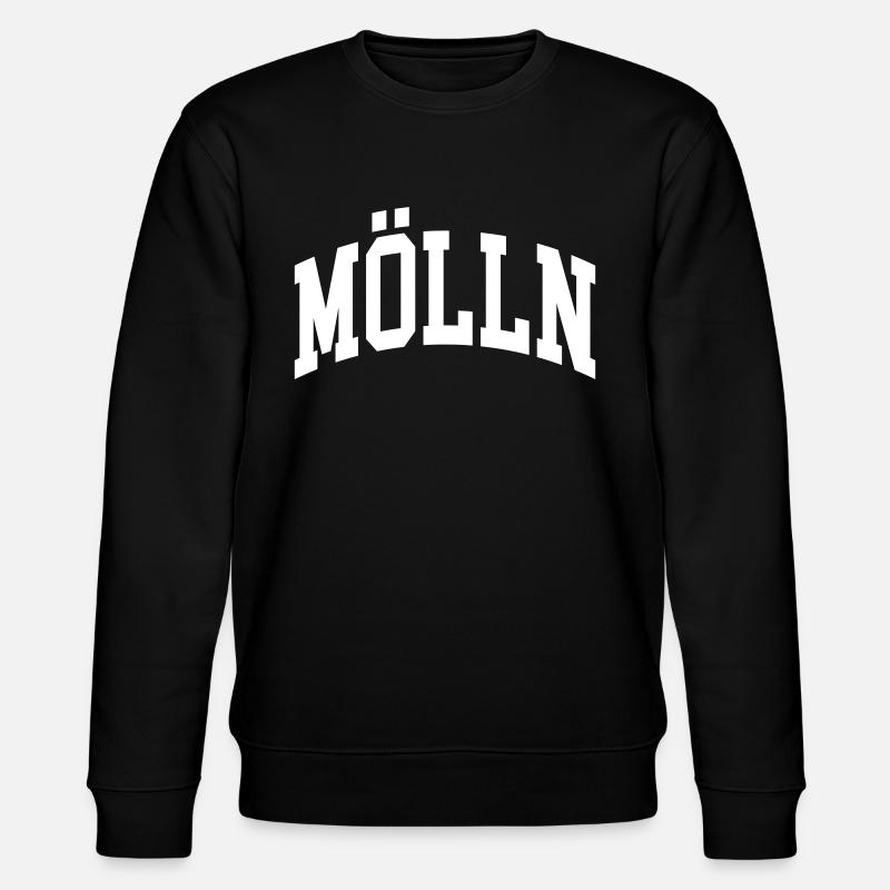 Mölln - Stanley/Stella Unisex Bio-Sweatshirt CHANGER  - Schwarz