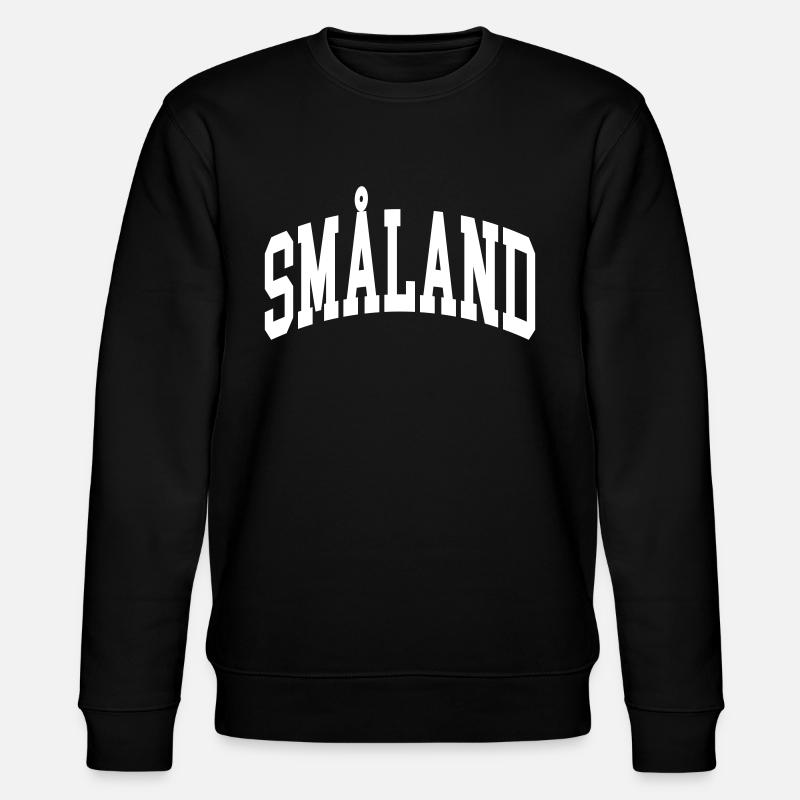 Småland - Stanley/Stella Unisex Bio-Sweatshirt CHANGER - Schwarz