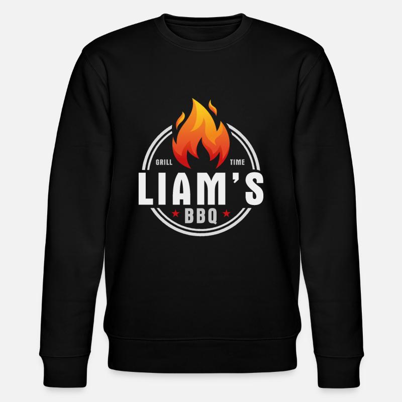 Liams BBQ - Stanley/Stella CHANGER Unisex Organic Sweatshirt - black