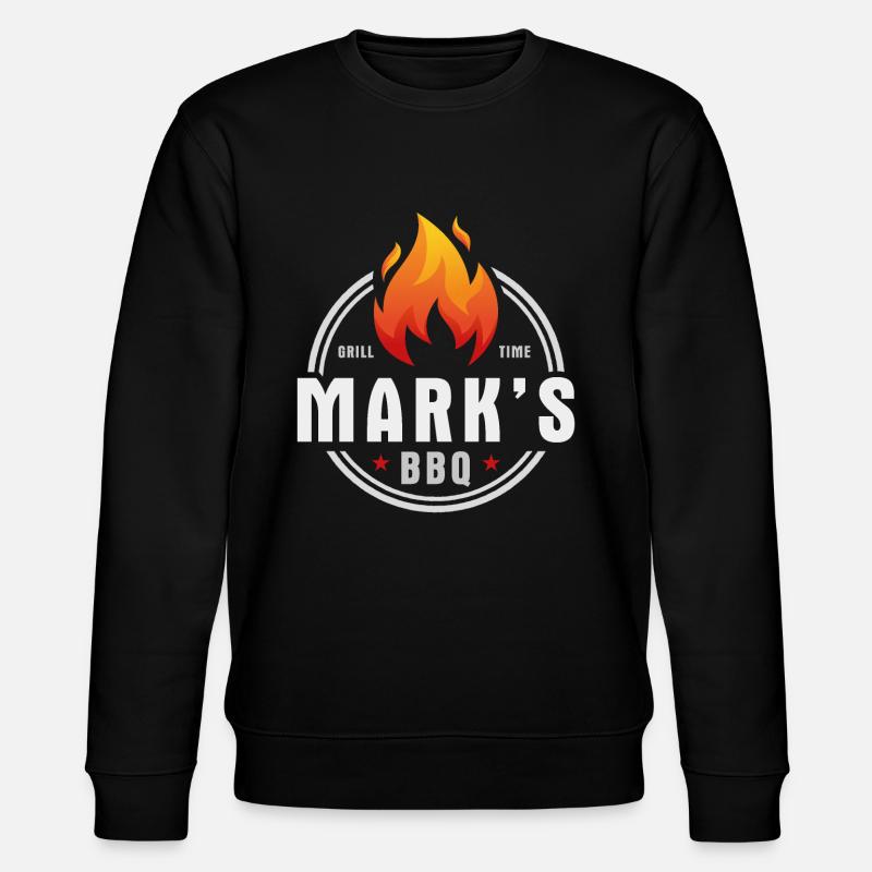 Marks BBQ - Stanley/Stella CHANGER Unisex Organic Sweatshirt - black