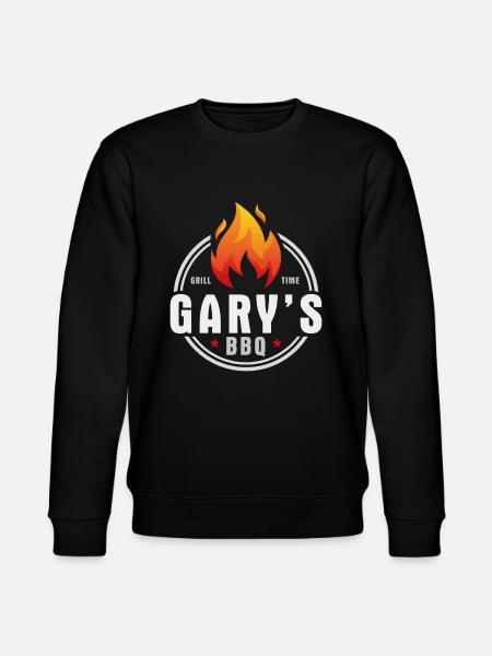 Garys BBQ - Stanley/Stella CHANGER Unisex Organic Sweatshirt - black