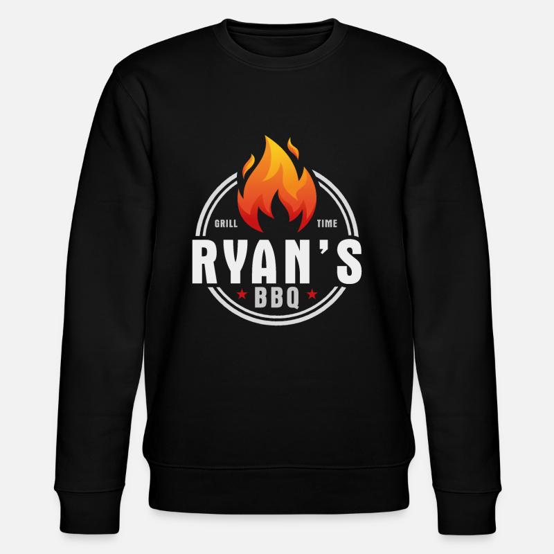 Ryans BBQ - Stanley/Stella Unisex Bio-Sweatshirt CHANGER - Schwarz