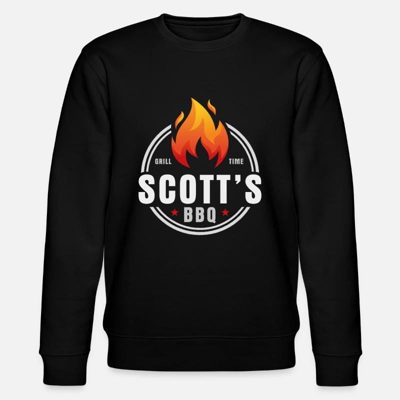 Barbecue Scotts - Sweat bio CHANGER Stanley/Stella Unisexe - noir
