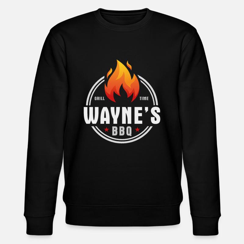 Barbecue Waynes - Sweat bio CHANGER Stanley/Stella Unisexe - noir