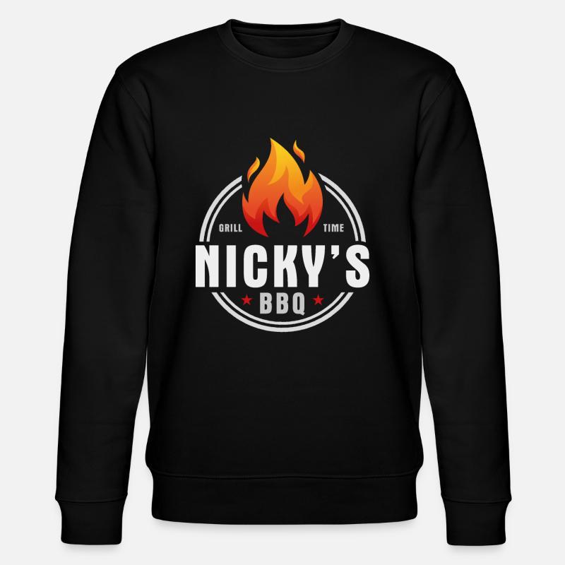 Nickys BBQ - Sweat bio CHANGER Stanley/Stella Unisexe - noir