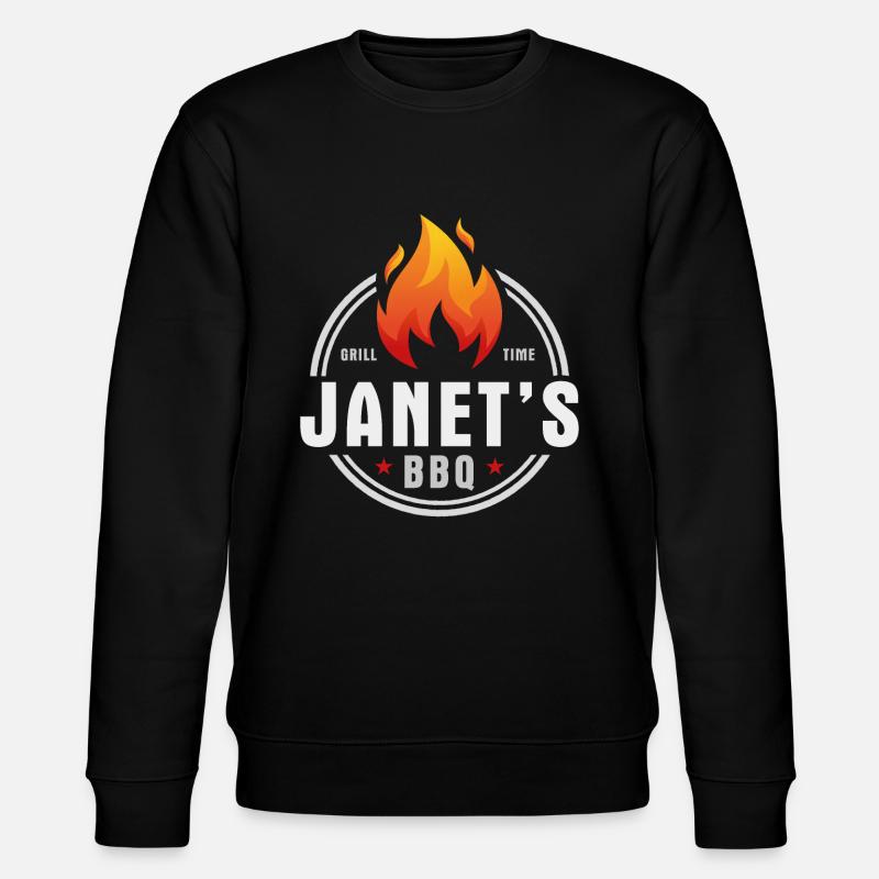 Barbecue Janets - Sweat bio CHANGER Stanley/Stella Unisexe - noir