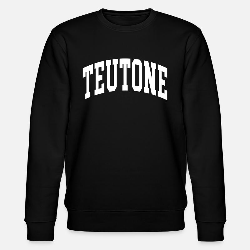 Teutone - Stanley/Stella Unisex Bio-Sweatshirt CHANGER  - Schwarz