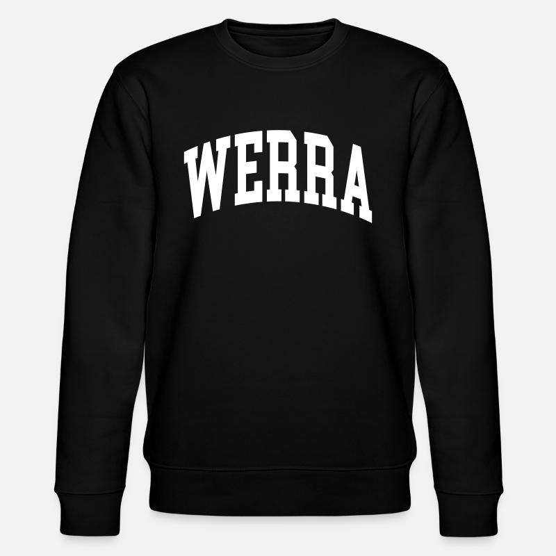 Werra - Stanley/Stella Unisex Bio-Sweatshirt CHANGER  - Schwarz