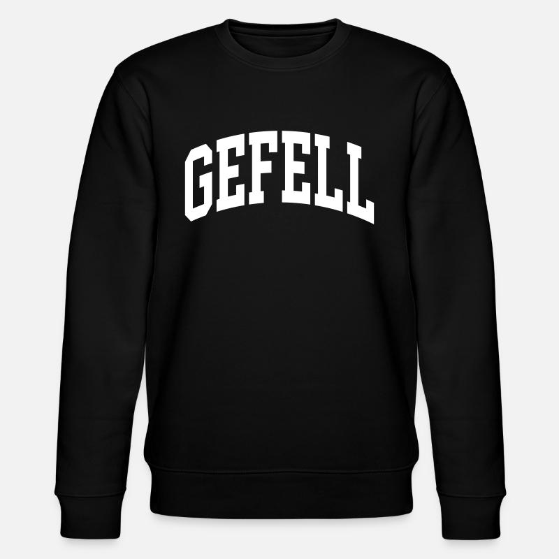 Gefell - Stanley/Stella CHANGER Unisex Organic Sweatshirt - black