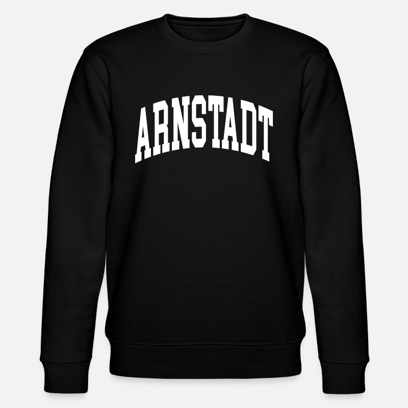 Arnstadt - Stanley/Stella Unisex Bio-Sweatshirt CHANGER - Schwarz