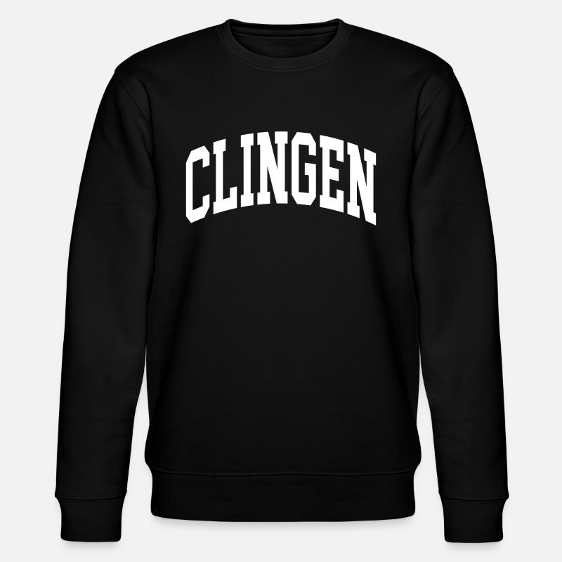 Clingen - Stanley/Stella CHANGER Unisex Organic Sweatshirt - black