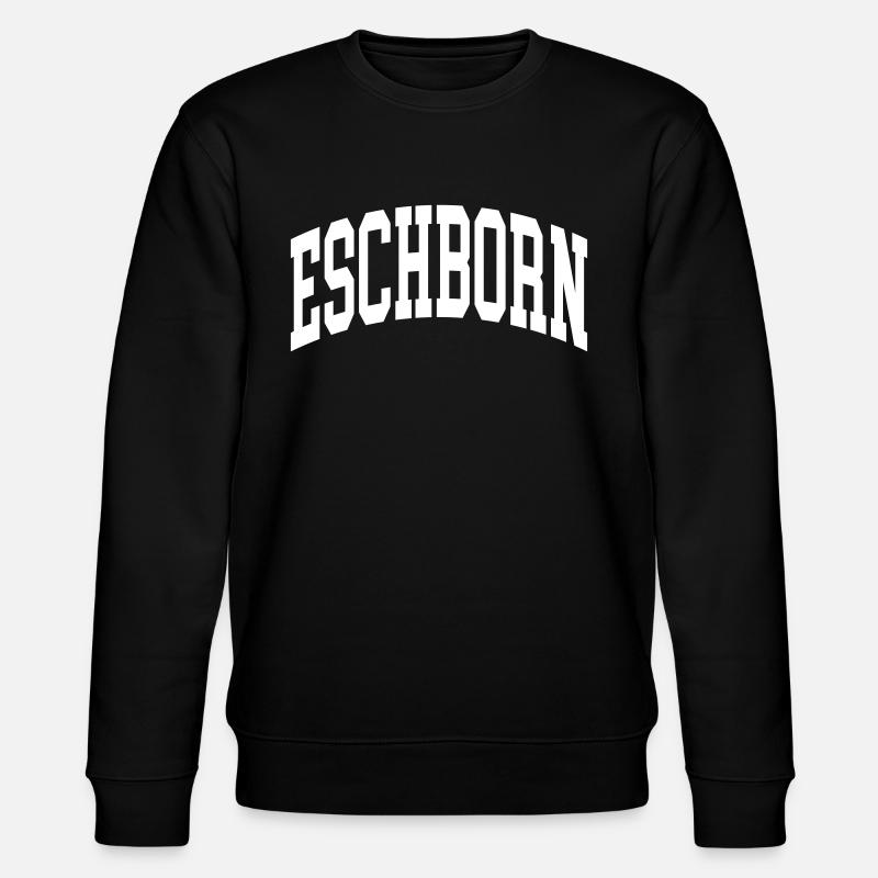 Eschborn - Stanley/Stella Unisex Bio-Sweatshirt CHANGER  - Schwarz