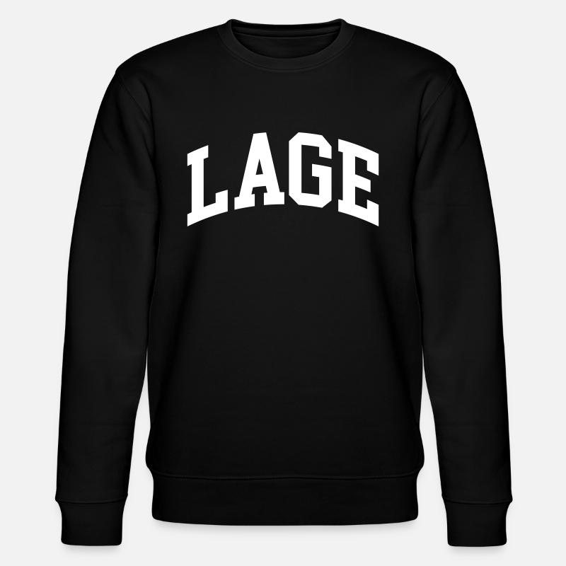 Lage - Stanley/Stella Unisex Bio-Sweatshirt CHANGER  - Schwarz
