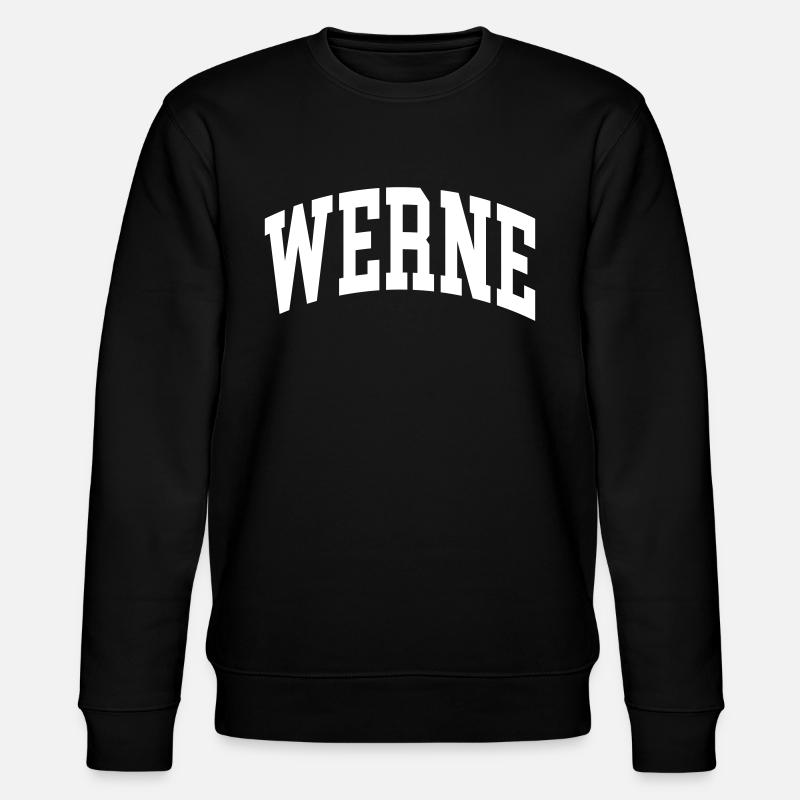 Werne - Stanley/Stella CHANGER Unisex Organic Sweatshirt - black