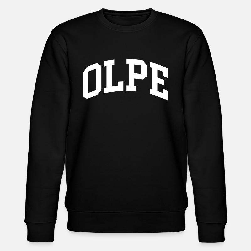 Olpe - Stanley/Stella Unisex Bio-Sweatshirt CHANGER  - Schwarz