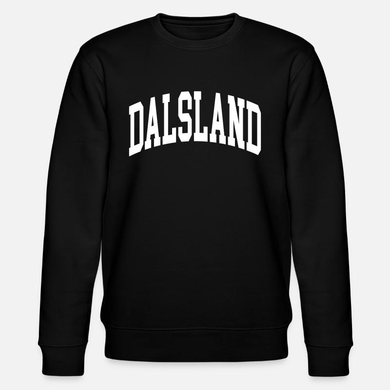 Dalsland - Stanley/Stella Unisex Bio-Sweatshirt CHANGER  - Schwarz