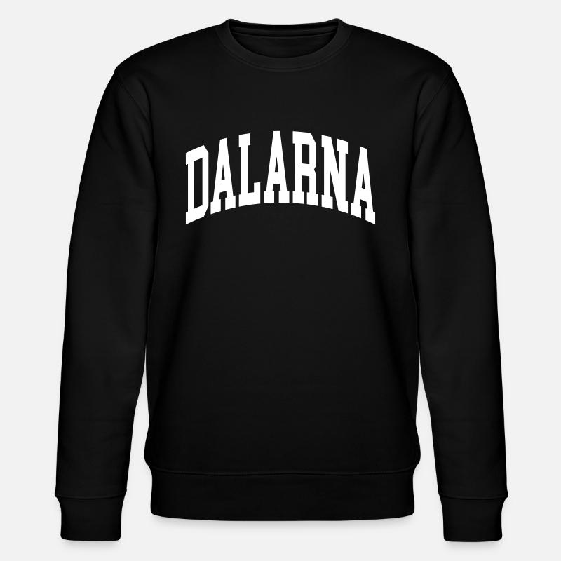 Dalarna - Stanley/Stella Unisex Bio-Sweatshirt CHANGER  - Schwarz