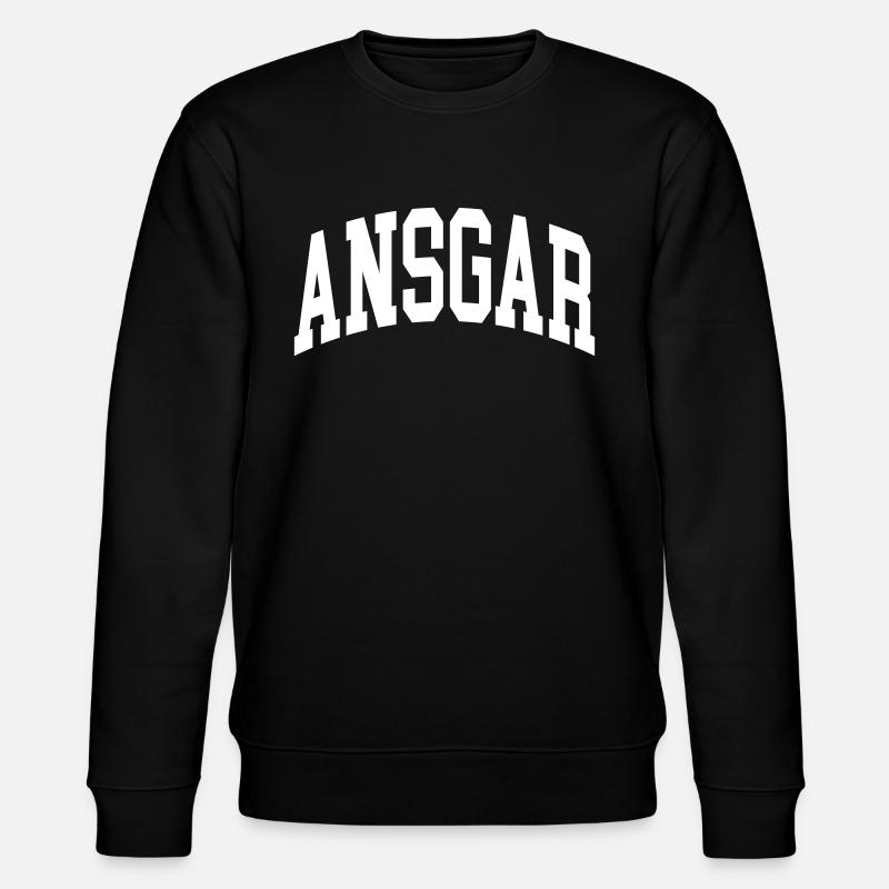 Ansgar - Stanley/Stella CHANGER Unisex Organic Sweatshirt - black