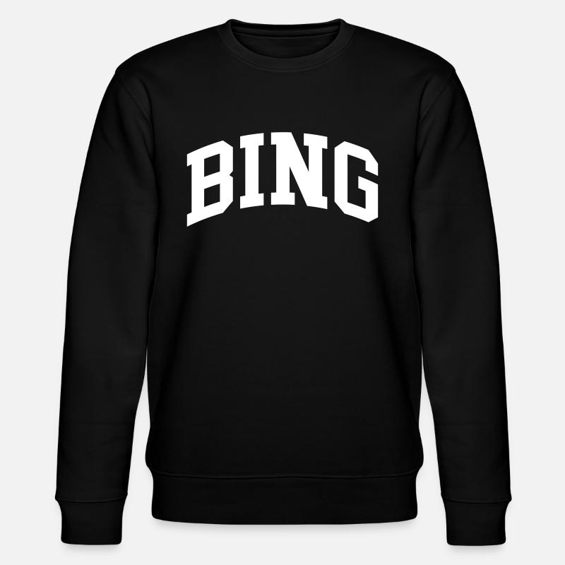 Bing - Stanley/Stella CHANGER Unisex Organic Sweatshirt - black
