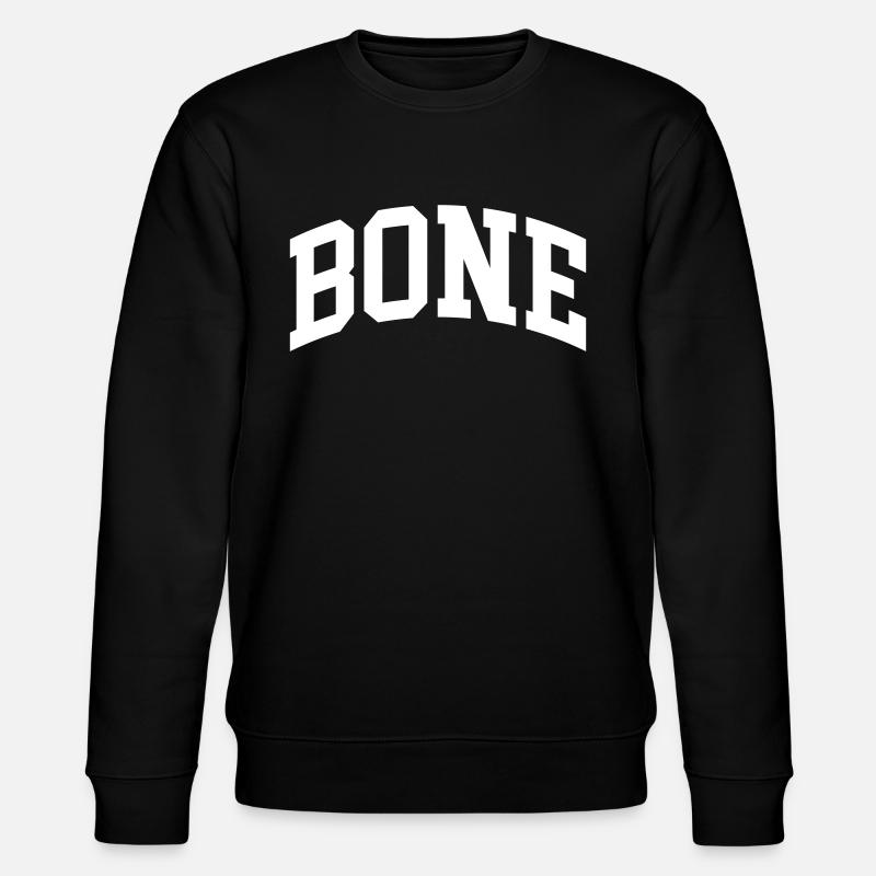 Bone - Stanley/Stella CHANGER Unisex Organic Sweatshirt - black
