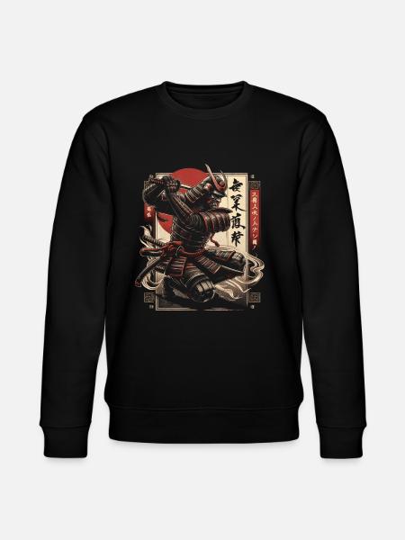 Ninja Samurai - Stanley/Stella Unisex Bio-Sweatshirt CHANGER - Schwarz