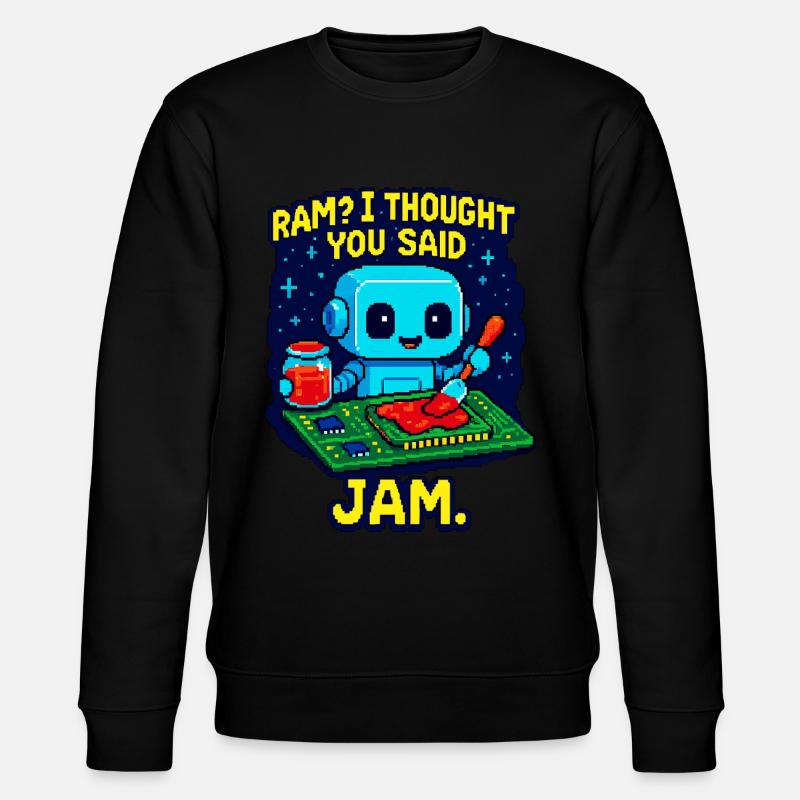 RAM ou confiture ? - Sweat bio CHANGER Stanley/Stella Unisexe - noir