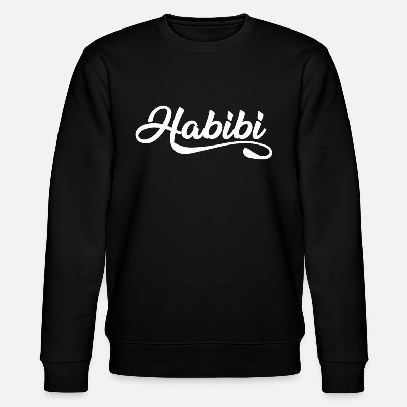 Habibi - Stanley/Stella Unisex Bio-Sweatshirt CHANGER  - Schwarz