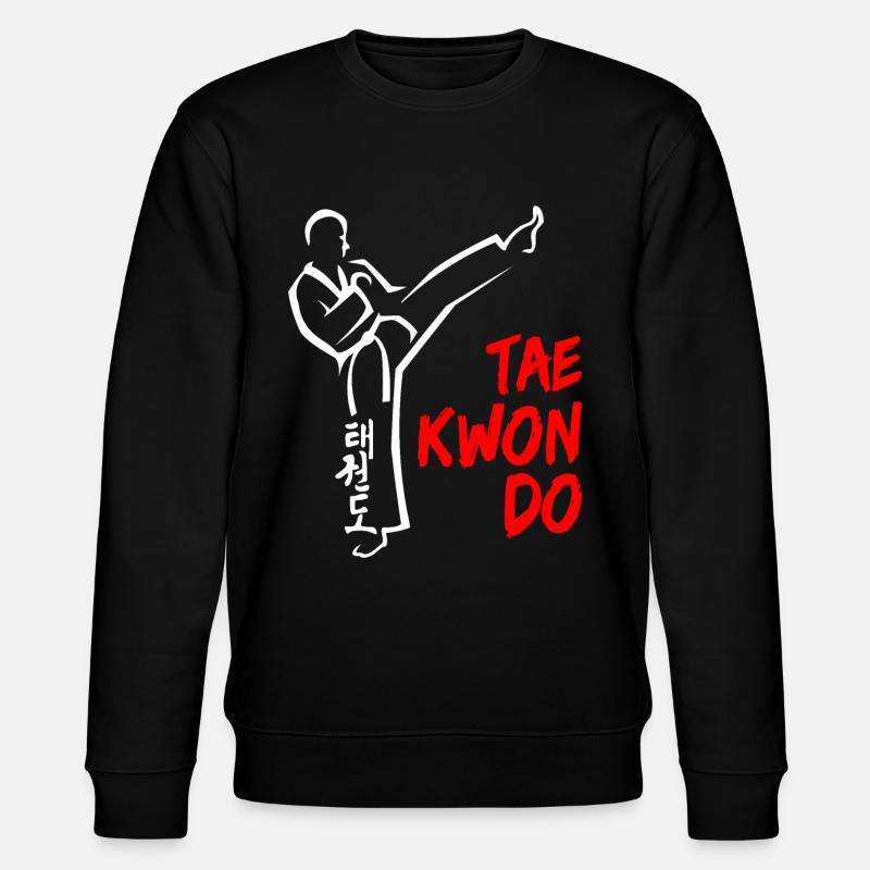 Taekwondo - Stanley/Stella CHANGER Unisex Organic Sweatshirt - black
