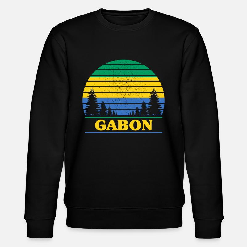 Gabon - Sweat bio CHANGER Stanley/Stella Unisexe - noir
