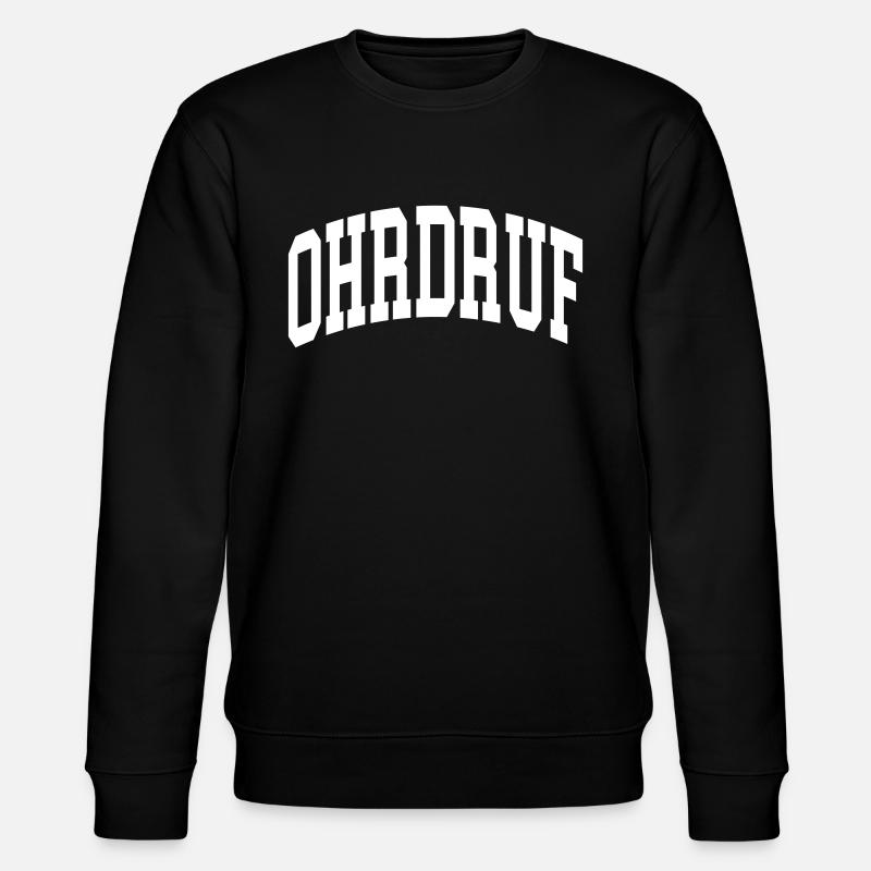 Ohrdruf - Stanley/Stella Unisex Bio-Sweatshirt CHANGER - Schwarz