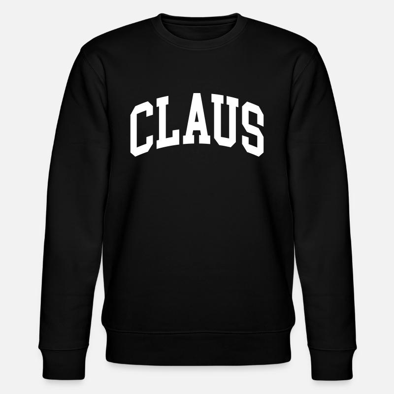 Claus - Stanley/Stella Unisex Bio-Sweatshirt CHANGER  - Schwarz