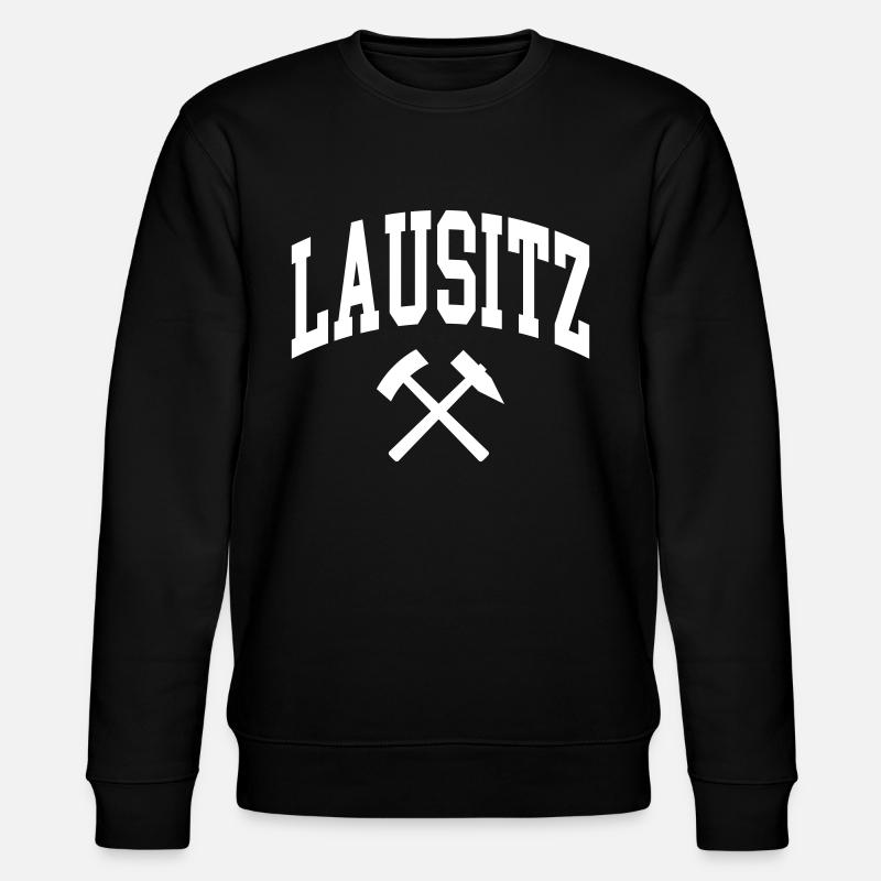 Lausitz - Stanley/Stella Unisex Bio-Sweatshirt CHANGER  - Schwarz