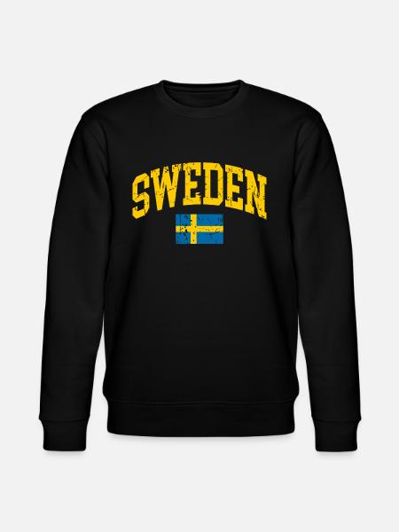 Drapeau de la Suède - Sweat bio CHANGER Stanley/Stella Unisexe - noir