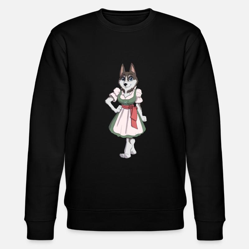 Chien Dirndl - Sweat bio CHANGER Stanley/Stella Unisexe - noir