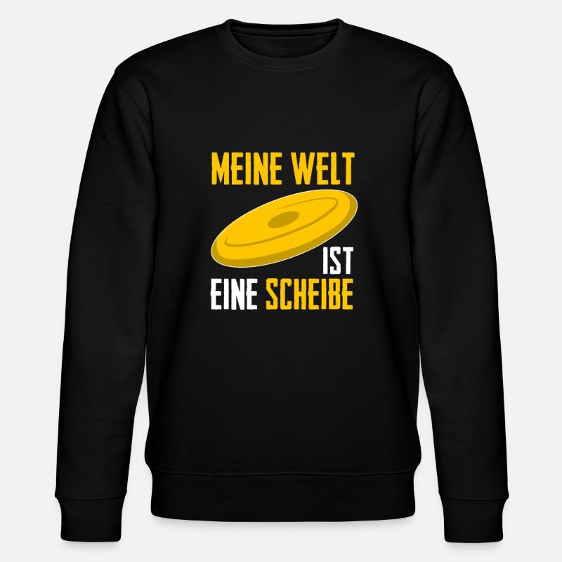 Frisbee - Stanley/Stella Unisex Bio-Sweatshirt CHANGER  - Schwarz