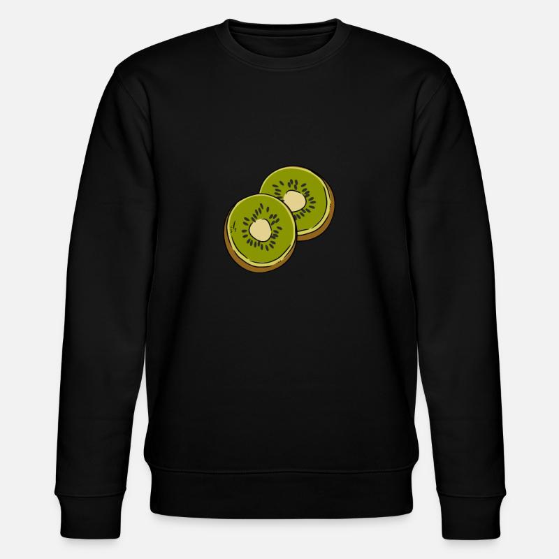 Kiwi - Stanley/Stella Unisex Bio-Sweatshirt CHANGER  - Schwarz