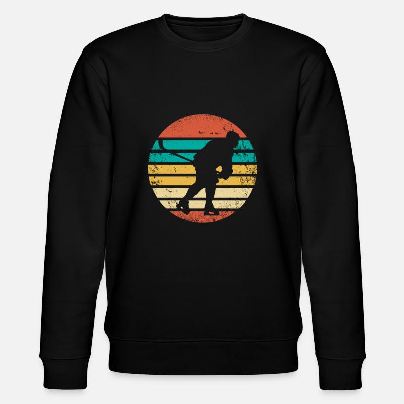 Hockey sur glace rétro - Sweat bio CHANGER Stanley/Stella Unisexe - noir