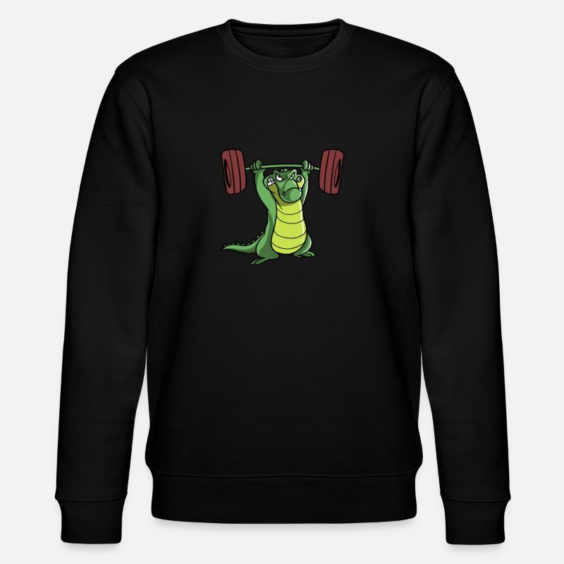 Haltérophilie haltérophile haltère - Sweat bio CHANGER Stanley/Stella Unisexe - noir