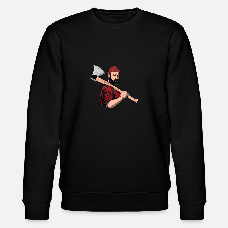 Menuisier menuisier menuisier menuisier - Sweat bio CHANGER Stanley/Stella Unisexe - noir