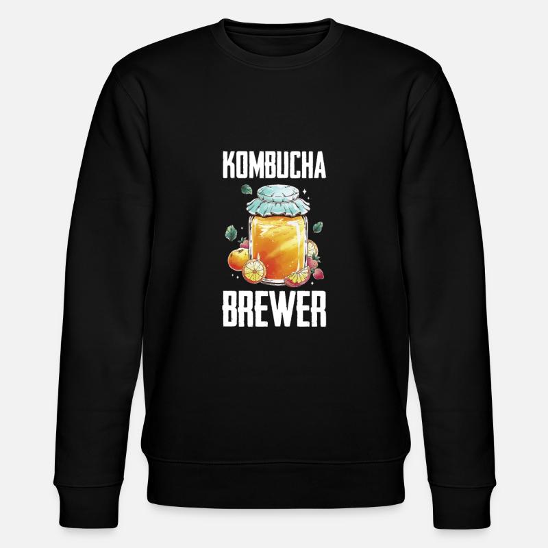 Kombucha - Sweat bio CHANGER Stanley/Stella Unisexe - noir