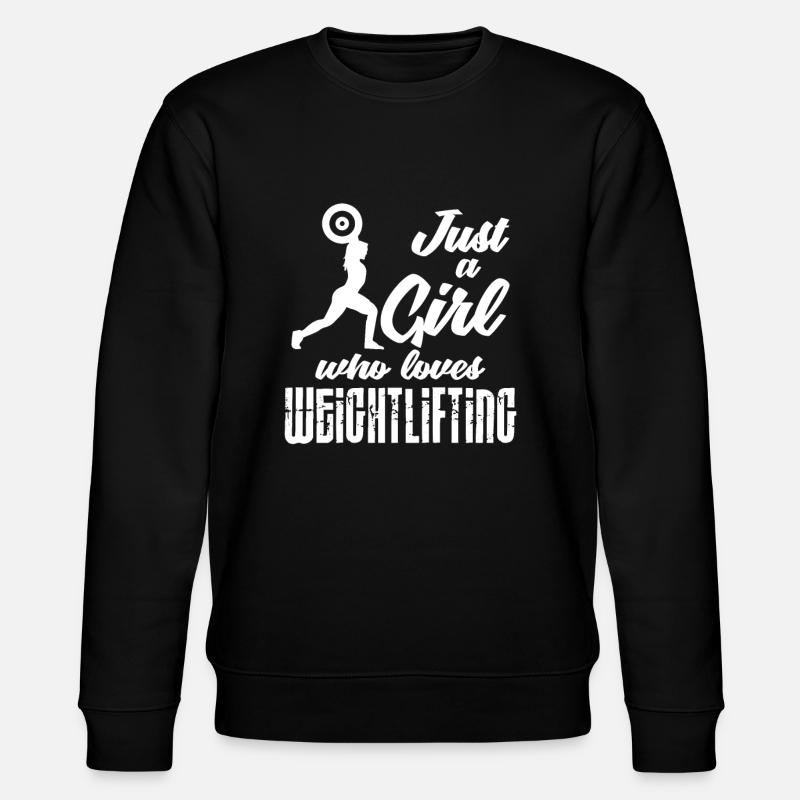 Haltérophilie haltérophile haltère - Sweat bio CHANGER Stanley/Stella Unisexe - noir