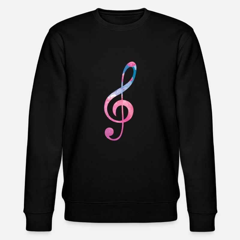Choir rehearsal choir singers singing - Stanley/Stella CHANGER Unisex Organic Sweatshirt - black