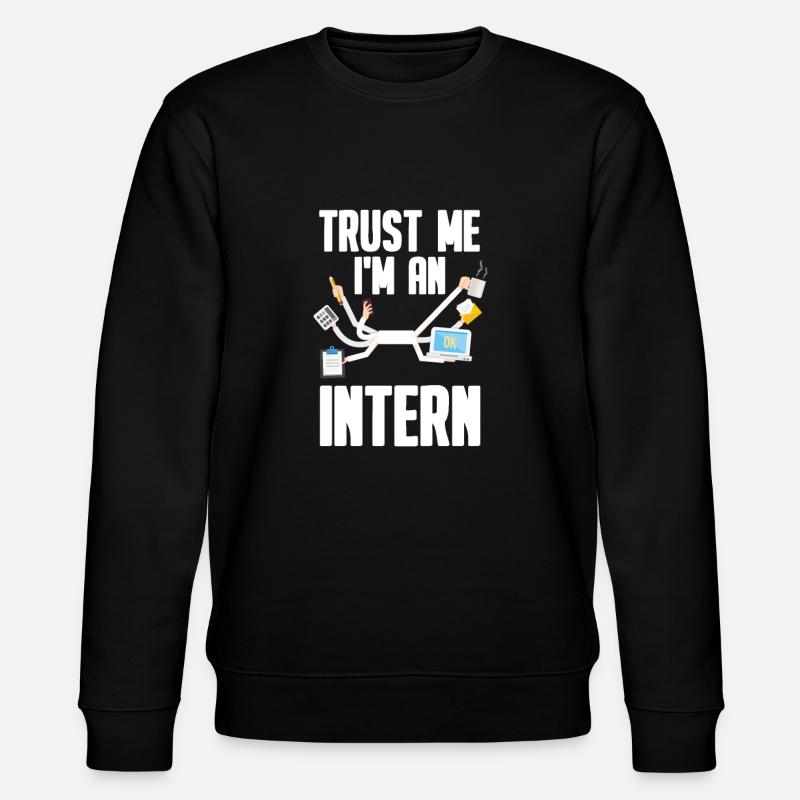 Traineeship Intern - Stanley/Stella CHANGER Unisex Organic Sweatshirt - black