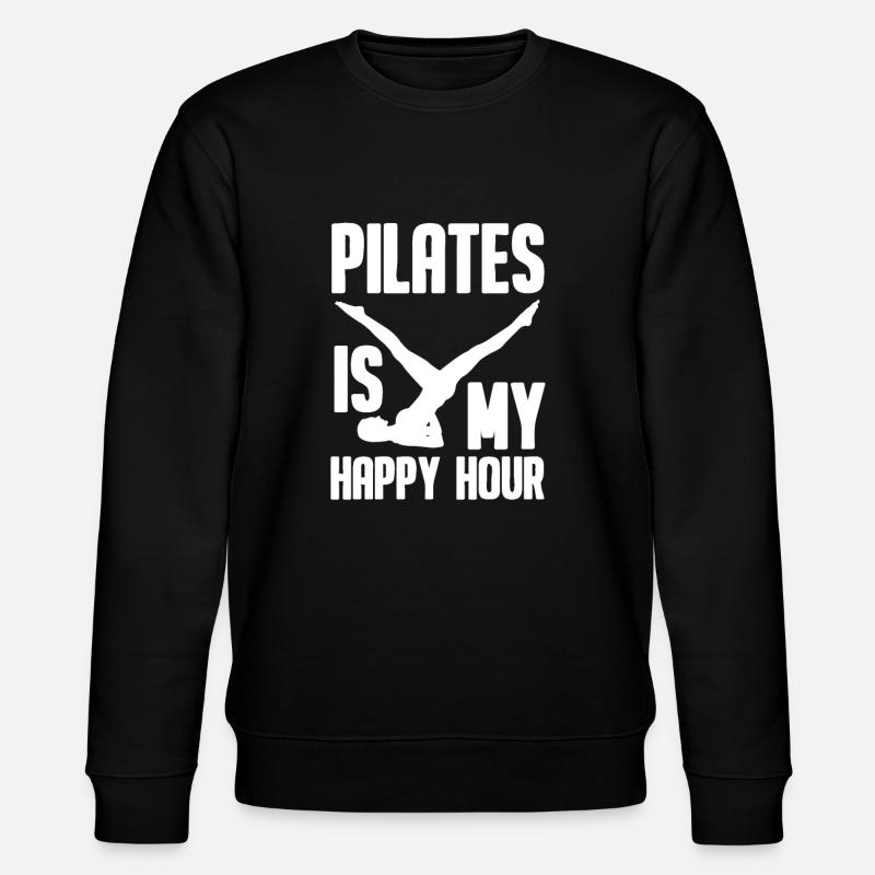 Pilates - Stanley/Stella Unisex Bio-Sweatshirt CHANGER  - Schwarz