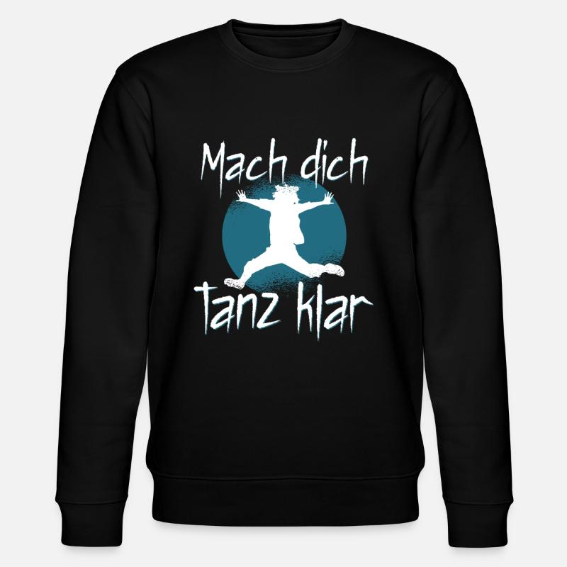 Tanzen Tänzer Tanz - Stanley/Stella Unisex Bio-Sweatshirt CHANGER  - Schwarz
