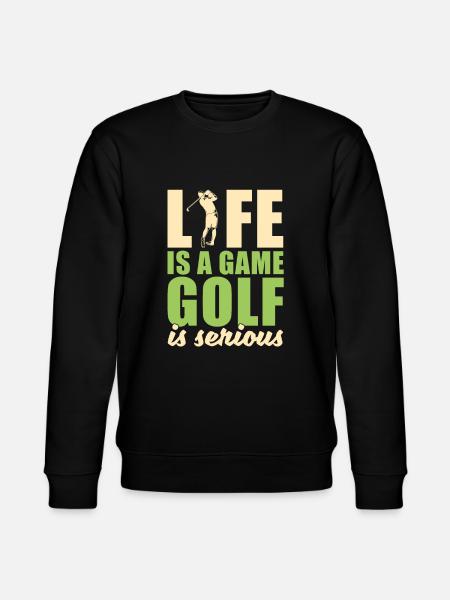 Golf golf terrain de golf - Sweat bio CHANGER Stanley/Stella Unisexe - noir