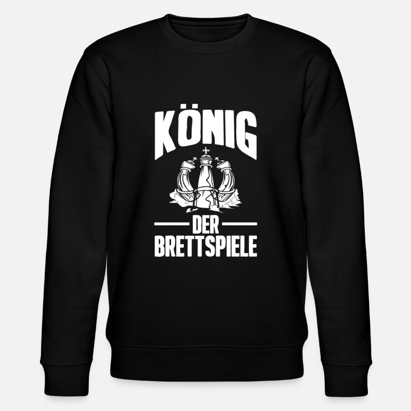 board game - Stanley/Stella CHANGER Unisex Organic Sweatshirt - black