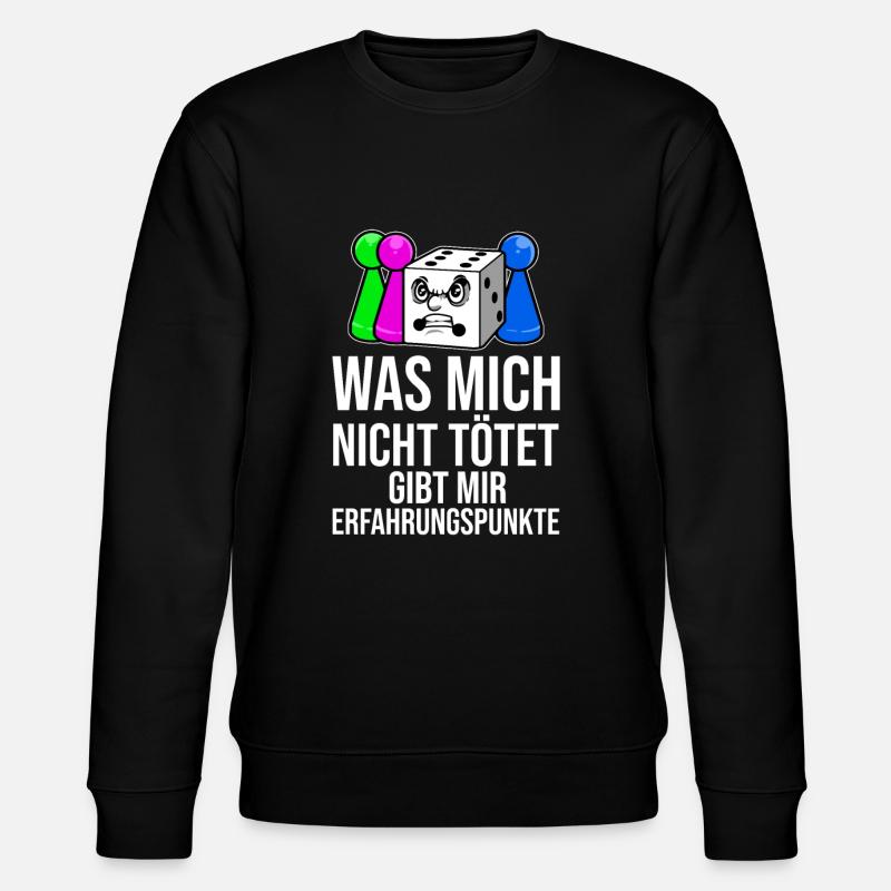 Brettspiel - Stanley/Stella Unisex Bio-Sweatshirt CHANGER - Schwarz
