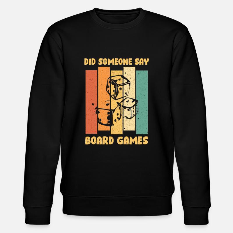 Jeu de société - Sweat bio CHANGER Stanley/Stella Unisexe - noir