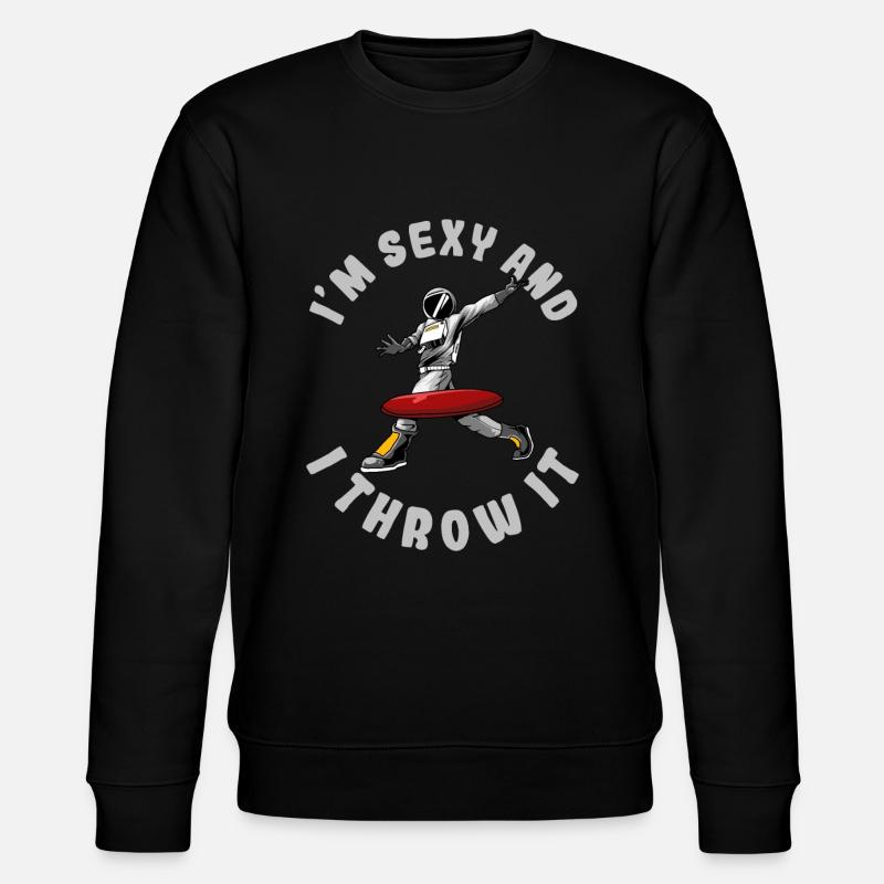 Frisbee Golf - Sweat bio CHANGER Stanley/Stella Unisexe - noir